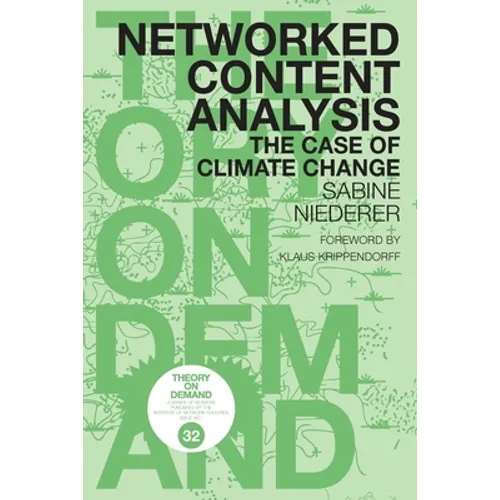 Networked Content Analysis: The Case of Climate Change - Paperback