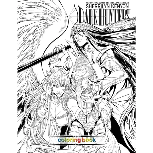 Dark-Hunter Coloring Book 01 - Paperback