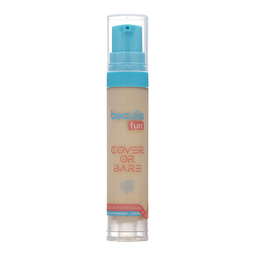 Beaulis Fun Cover or Bare Concealer 137 Almond - Lightweight Makeup Concealer for Flawless Complexion