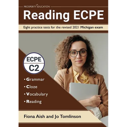 Reading ECPE: Eight practice tests for the revised 2021 Michigan exam - Paperback