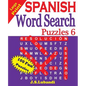 Large Print SPANISH Word Search Puzzles 6 - Paperback