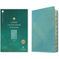 NLT Student Life Application Study Bible, Filament Enabled (Leatherlike, Teal Blue Striped, Indexed, Red Letter) - Imitation Leather