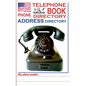 TELEPHONE PHONE BOOK ADDRESS DIRECTORY - Telefon - und Adressbuch - Paperback