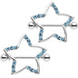 21mm Aqua Gem Hollow Star Nipple Shield Set