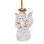Spun Glass Angel Ornaments with Star
