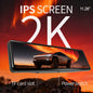 Cybertruck 11.26" Streaming Rearview Mirror | 2K Dual Dashcam & 105° Expanded Vision