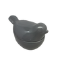 Bird Covered Candle Dish - Volcano