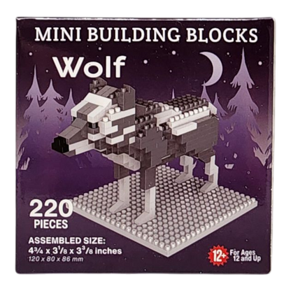 Mini Building Blocks - Wolf
