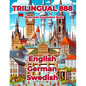 Trilingual 888 English German Swedish Illustrated Vocabulary Book: Help your child master new words effortlessly - Paperback