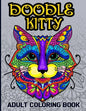 Doodle Kitty: Adult Coloring Book - Paperback