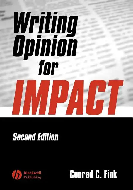 Writing Opinion for Impact - Paperback
