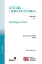 Studia Heideggeriana: Vol. 1 - Heidegger-Kant - Paperback