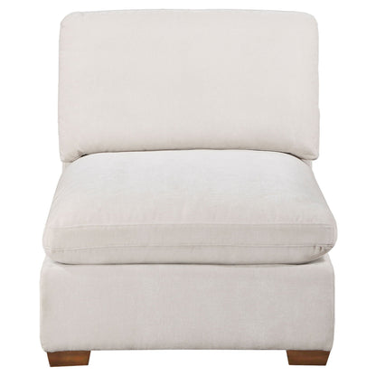 Lakeview 5-piece Upholstered Modular Sectional Sofa Ivory