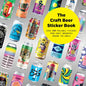 The Craft Beer Sticker Book: 300 Peelable Stickers from Craft Breweries Around the World - Hardcover