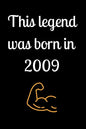 This legend was born in 2009 - Paperback
