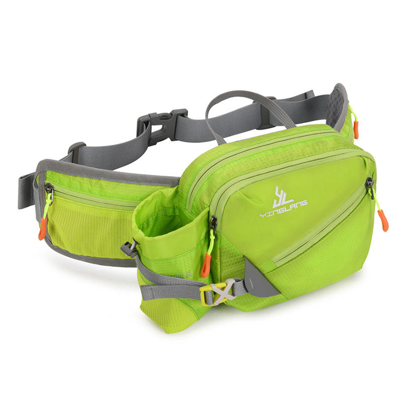 Mens Outdoor Sports Water Bottle Hiking And Climbing Waist Bag