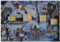 Glittered Advent Calendar - It's Snowing