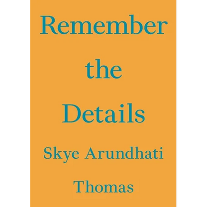 Remember the Details - Paperback