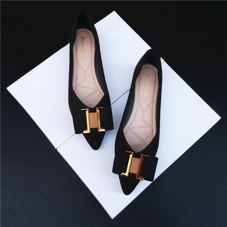 Comfortable And Versatile Low-cut Womens Flats