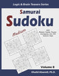 Samurai Sudoku: 500 Medium Sudoku Puzzles Overlapping into 100 Samurai Style - Paperback