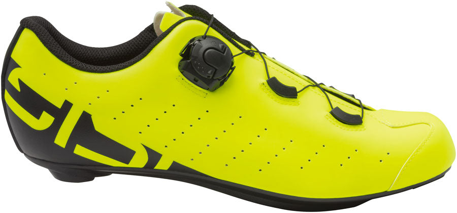 SIDI Fast 2 Road Shoes - Men's Yellow Fluo/Black 47