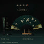 Xianhe Printing and Dyeing Folding Fan Ancient Style Hairpin Hanfu Fan Headwear New Chinese Accessories Women's Travel Matching