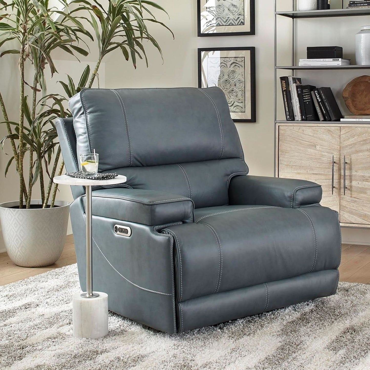 Verona Azure Cordless Power Reclining Sofa And Recliner Set