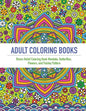 Adult Coloring Book: An Adult Coloring Book Featuring 40 Beautifully Detailed Mandalas and Inspired Flowers, Butterfly, and Paisley Pattern - Paperback