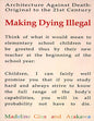 Making Dying Illegal - Paperback