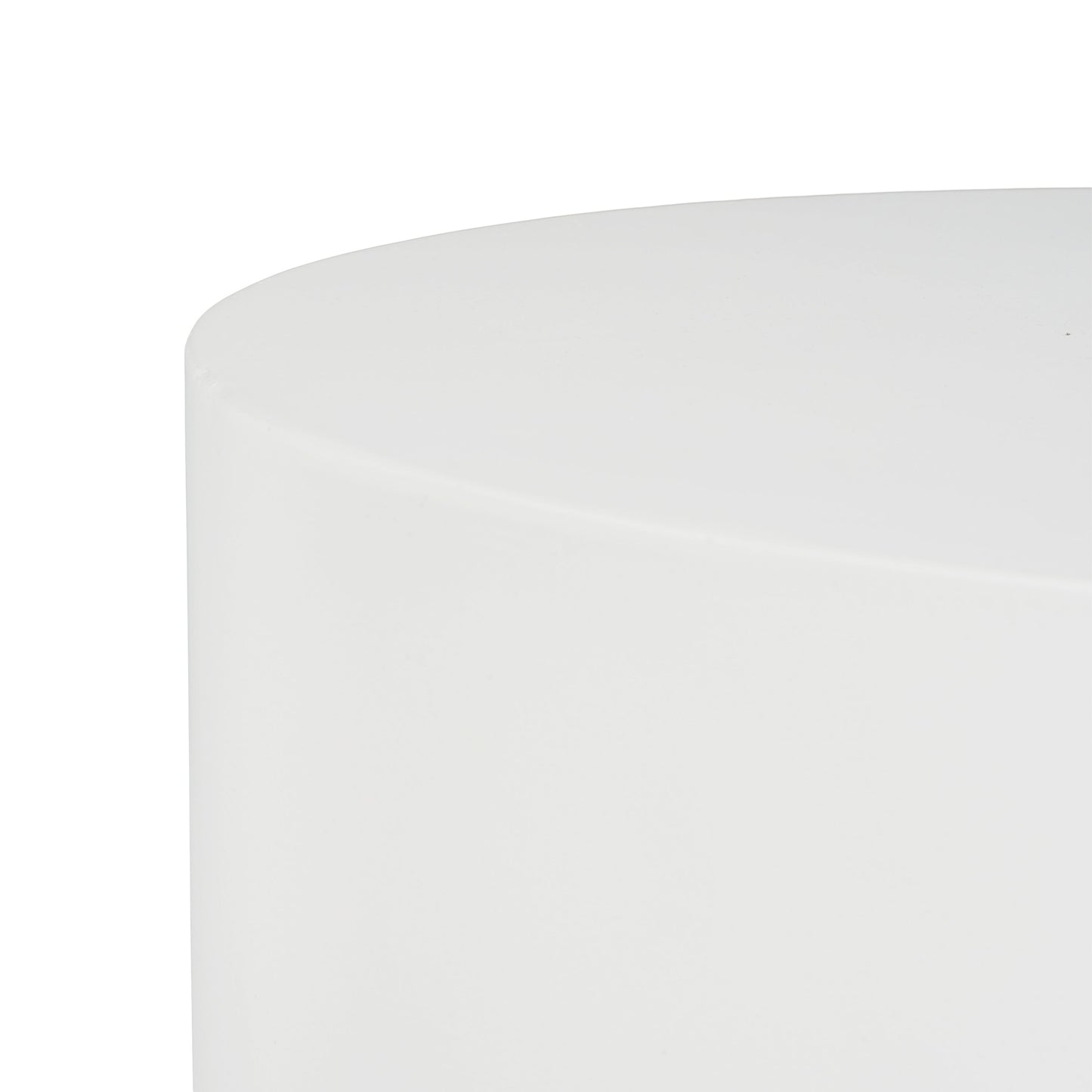 16x20 Inch MGO Propane Tank Holder Side Table, White