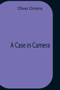 A Case In Camera - Paperback