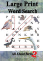 Large Print Word Search: All About Birds (North America) 2 - Paperback