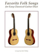 Favorite Folk Songs for Easy Classical Guitar Duet - Paperback