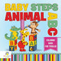 Baby Steps Animal ABC Coloring Book for Toddler - Paperback