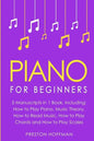 Piano: For Beginners - Bundle - The Only 5 Books You Need to Learn Piano Fingering, Piano Solo and Piano Comping Today - Paperback