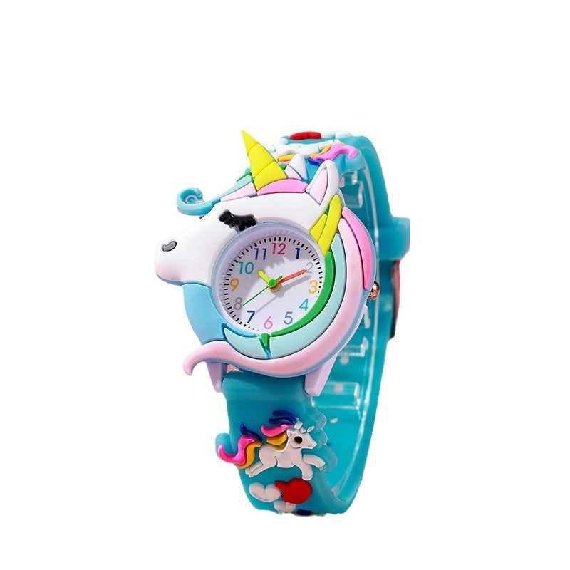 Cute And Fashionable Cartoon Silicone Kids Watch