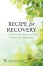 Recipe for Recovery: A Guide to the Twelve Steps of Chronic Pain Anonymous - Paperback