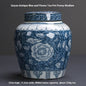 Ge Kiln Porcelain Tea Jar with Seal