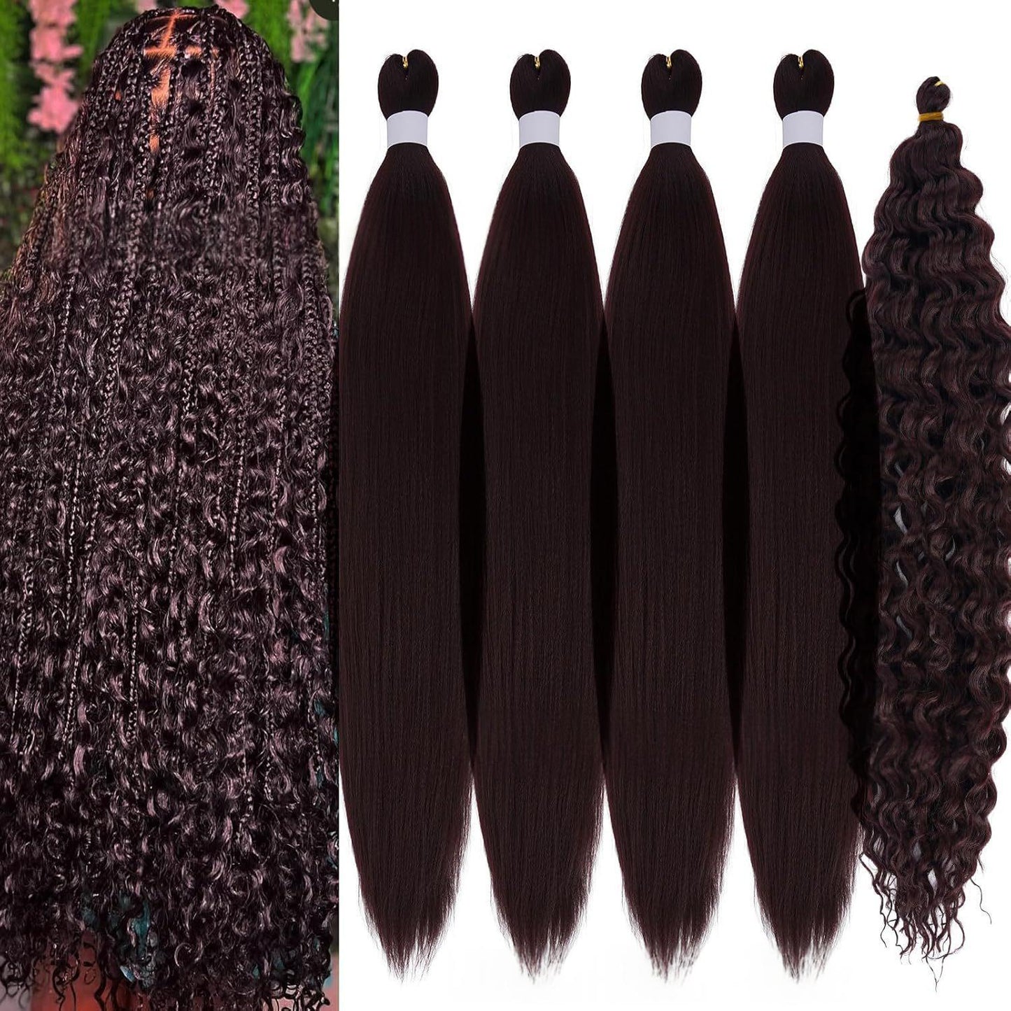 Bohemian Braided Hair Braid Set For Women