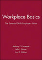 Workplace Basics, Training Manual: The Essential Skills Employers Want - Paperback