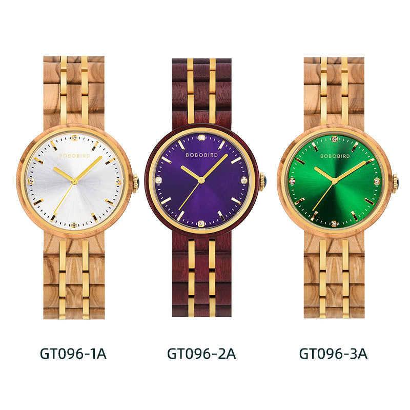 New Stylish Womens Three-color Quartz Watch