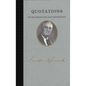 Quotations of Franklin Delano Roosevelt - Hardcover