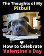 The Thoughts of My Pitbull: How to Celebrate Valentine's Day - Paperback
