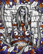 Adult Coloring Book Horror Land: Asylum (Book 6) - Paperback