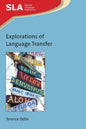 Explorations of Language Transfer - Paperback