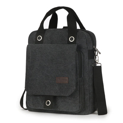 Canvas Trendy Casual Laptop Backpack