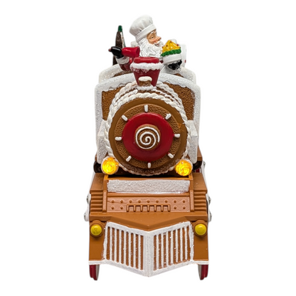 Lighted Musical Gingerbread Train