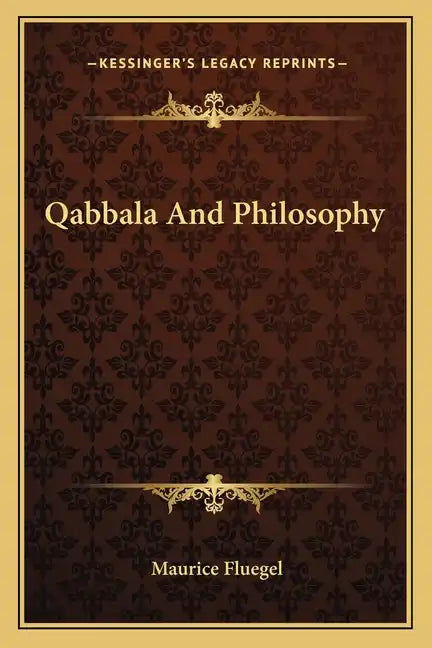Qabbala and Philosophy - Paperback