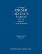 Dixtuor, Op.14: Study score - Paperback