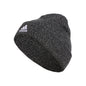adidas Mens Team Issue Fold Beanie Discontinued Black Onix Grey Marl F22 One Size